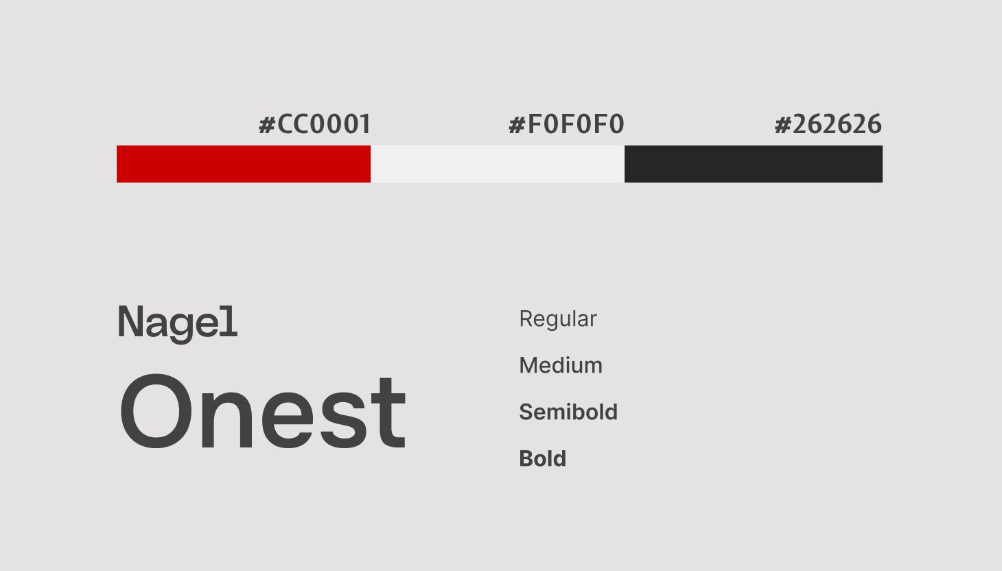 Палитра и шрифты — Одностраничный сайт для апарт-отеля «ФОМИН»